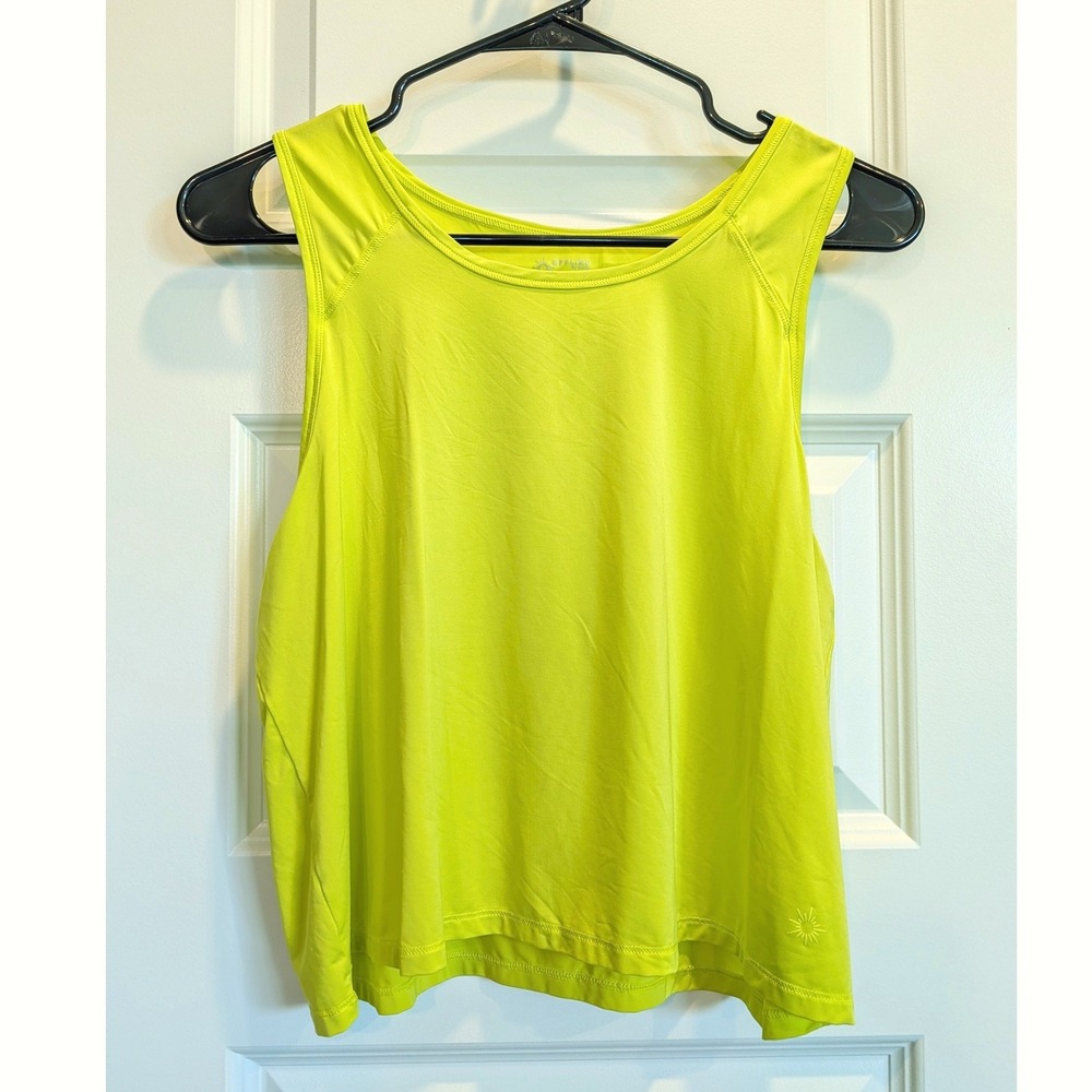 OFFLINE by Aerie Green Neon Active Tank